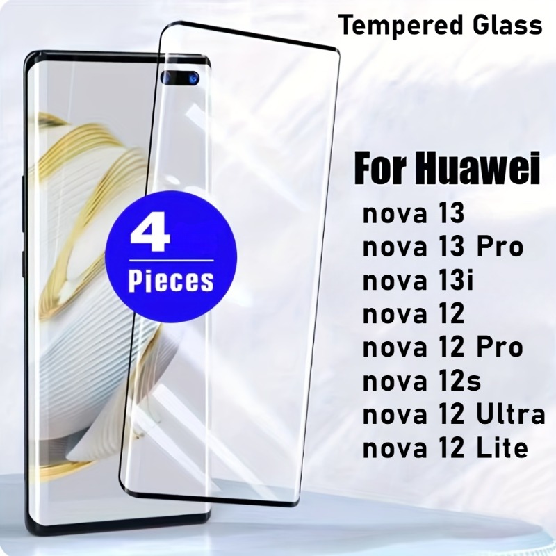 Huawei Nova 12 - 4 Pak Kaca Tempered Kekerasan 9H
