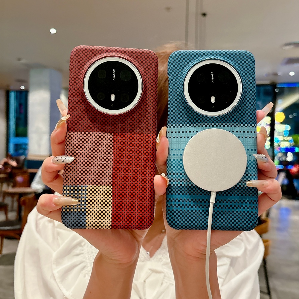 Huawei Pura 70 - Casing Ponsel Tekstur Serat Karbon Ultratipis