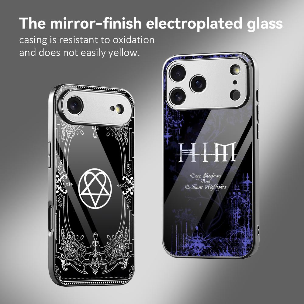 Apple Iphone 15 - Casing HP ROCK Band H-HIM untuk