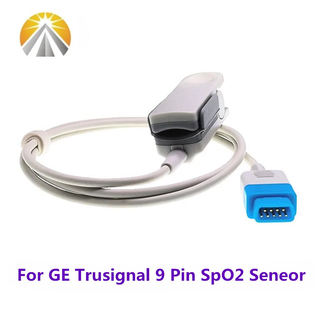 Breath Rate Monitor - Sensor SPO2 9 Pin Untuk GE
