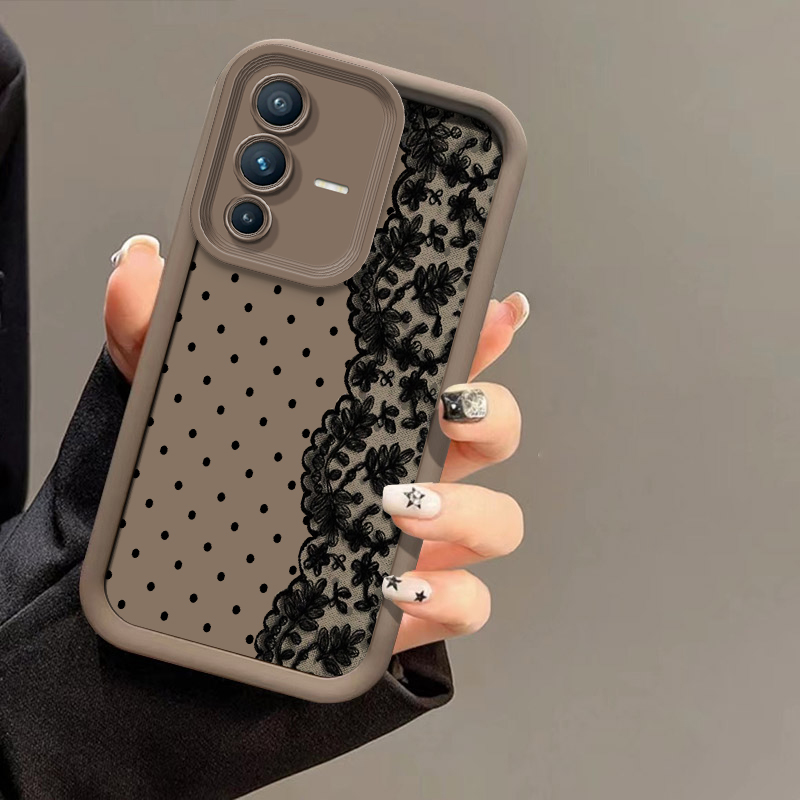 Vivo V40 - Casing Ponsel Tahan Benturan Lembut untuk