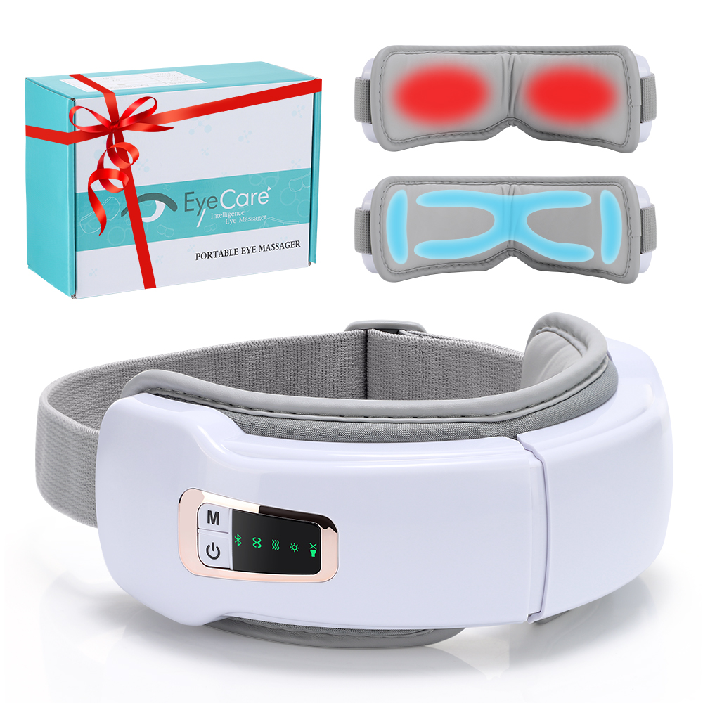 Light Therapy Glasses - Kacamata Pintar Pijat Tekanan Udara Lipat