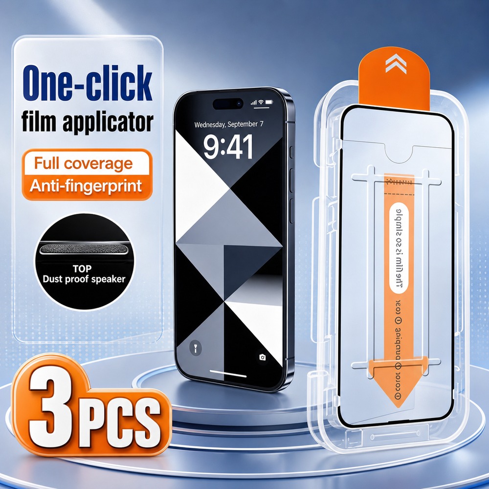 Realme C67 - 3PCS Kaca Tempered Untuk Realme C12