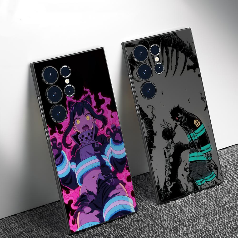 Samsung Galaxy S24 - Casing Ponsel Anime F-Fire Force untuk