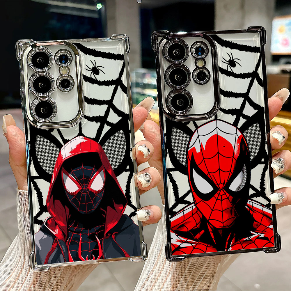 Samsung Galaxy S24 - Casing Spiderman Miles Morales Heroes untuk