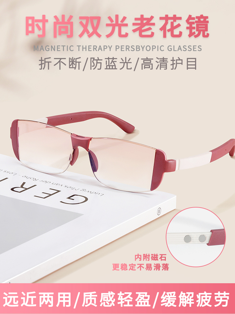 Light Therapy Glasses - Kacamata Baca Anti Cahaya Biru Tanpa