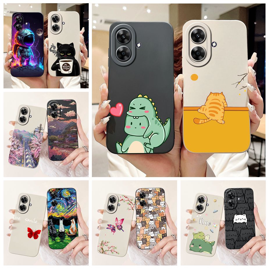 Realme Note 50 - Casing ponsel pelindung kamera penuh, casing