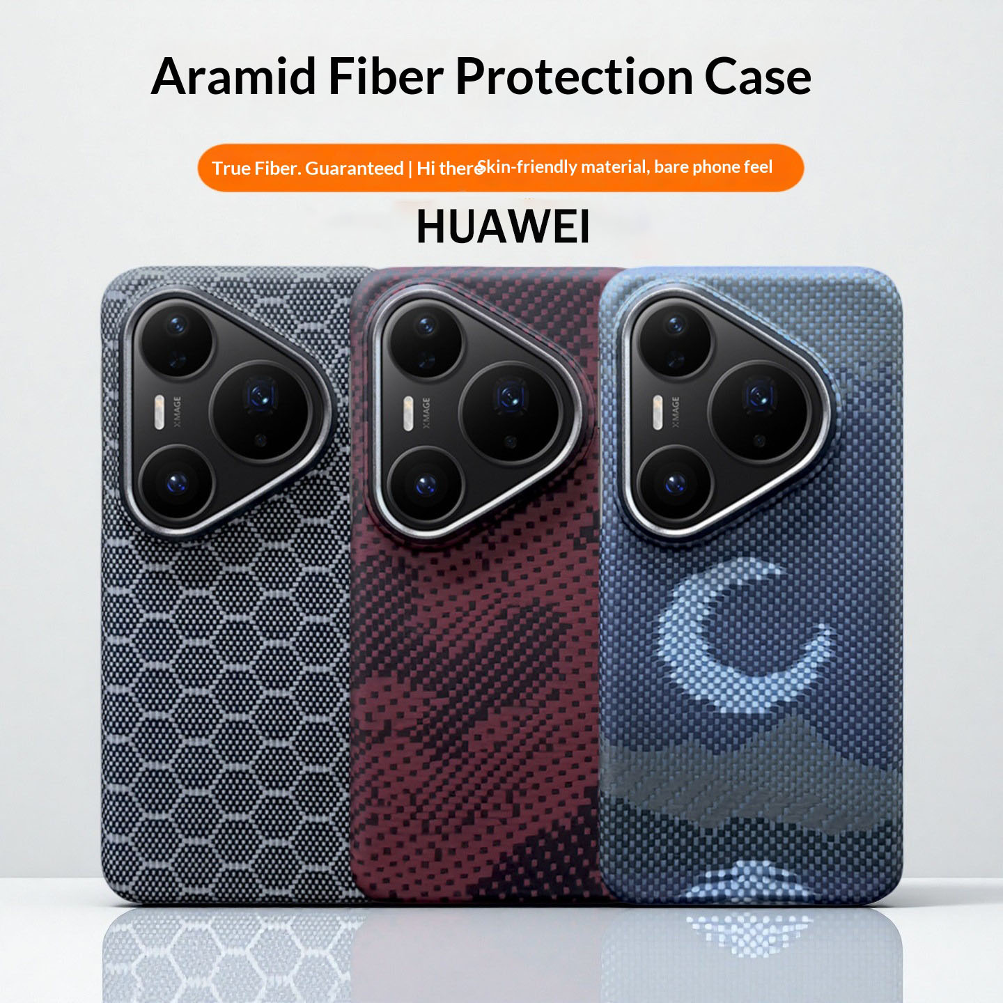 Huawei Pura 70 - Casing Kevlar Asli 100% Untuk HUAWEI
