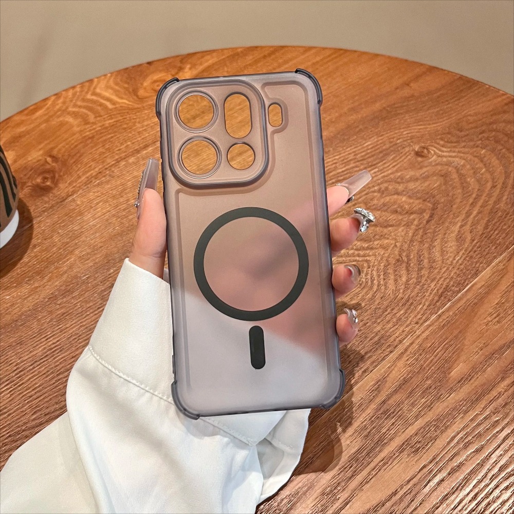 Oppo Find X8 - Casing Ponsel Magnetik Matte Lembut Sederhana