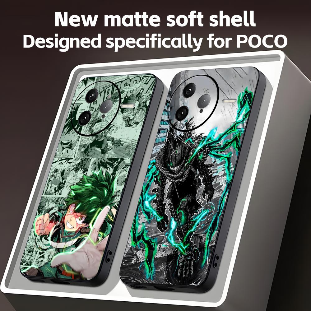 Xiaomi Poco X6 - Casing Ponsel Deku My Hero Academia