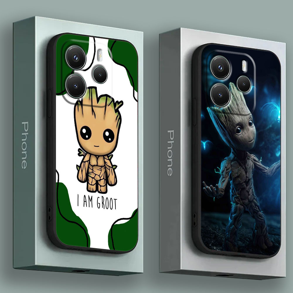 Xiaomi Redmi Note 13 - Casing Ponsel Baby Groot Marvel untuk