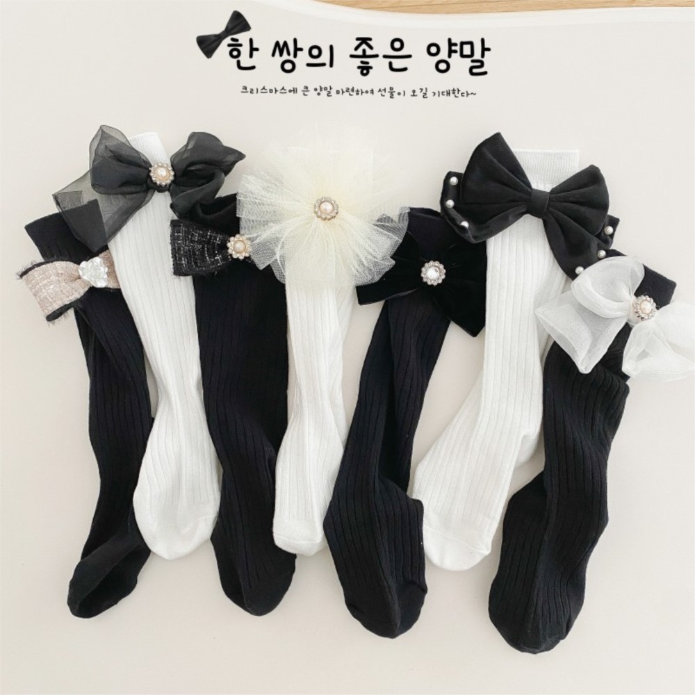 Baby Sock Oximeter - Kaus Kaki Anak Perempuan Stoking Sutra