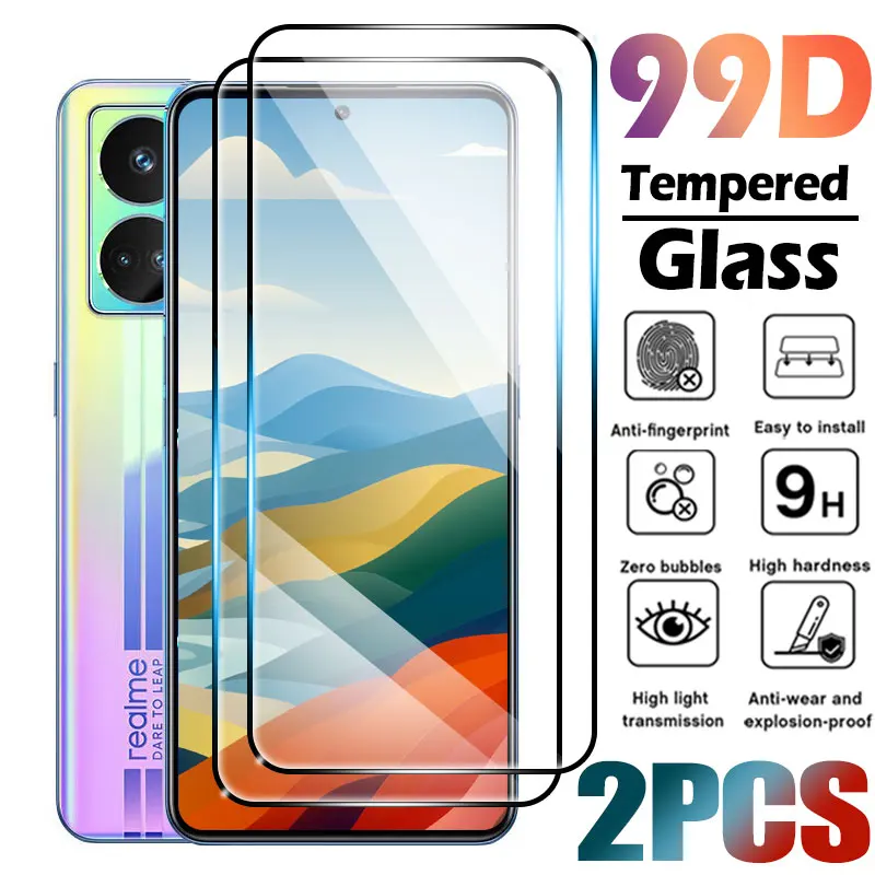 2 Buah Kaca Tempered untuk Rea - Realme C67 ulasan dan harga