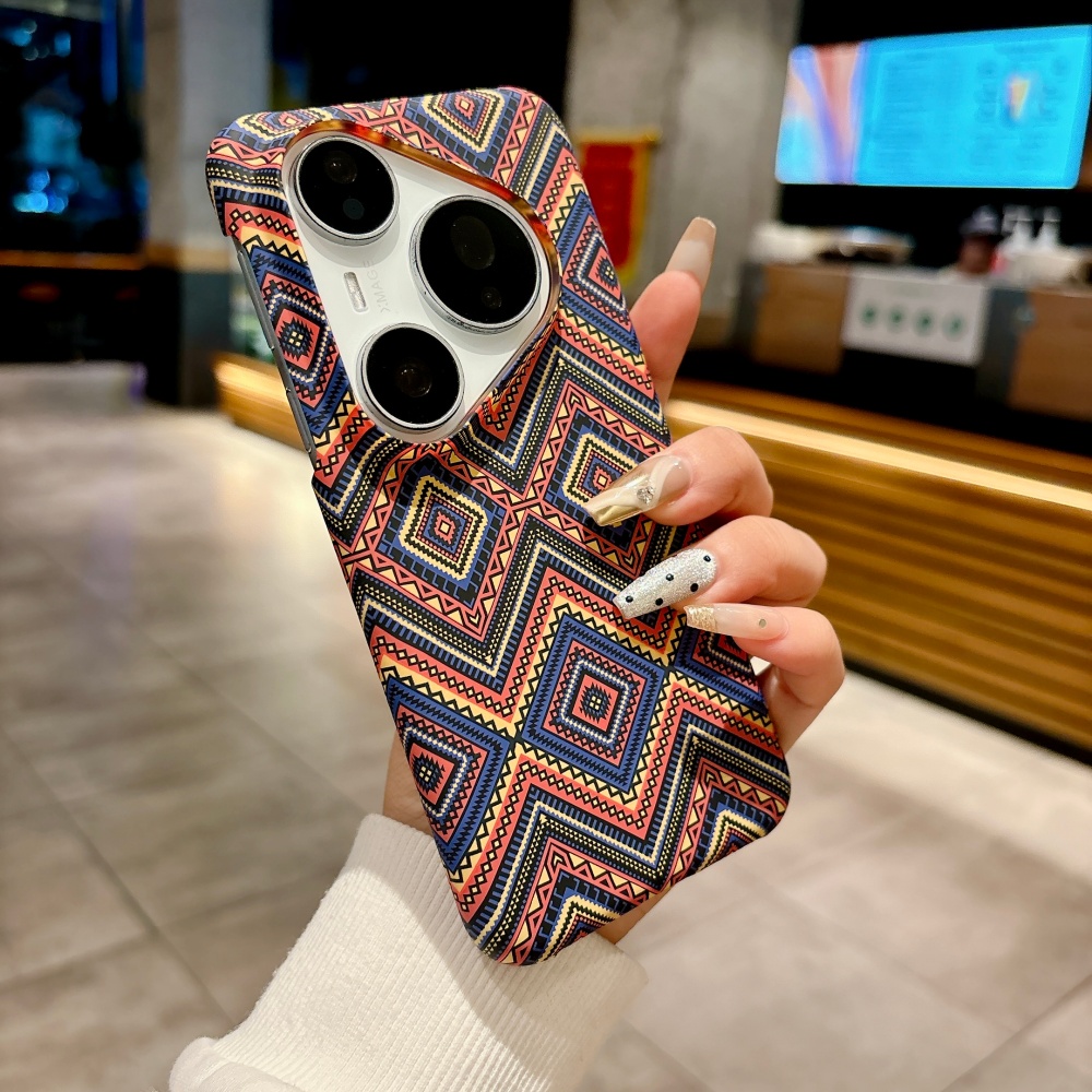 Casing Ponsel Tekstur Serat Ka - Huawei Pura 70 ulasan dan harga