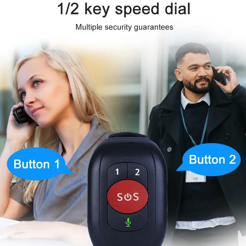 Jam Tangan Pintar 4G LTE SOS u - Fall Detection Watch ulasan dan harga