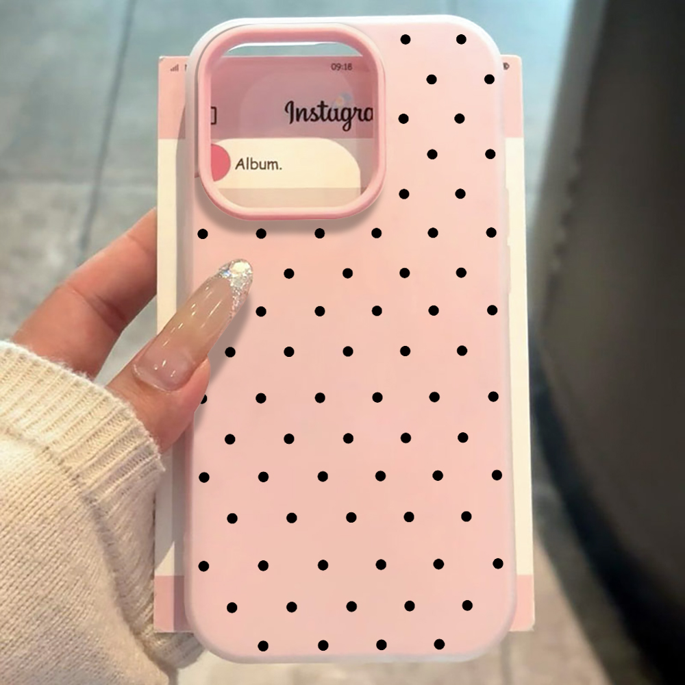 Casing Minimalis Motif Polka D - Samsung Galaxy A55 ulasan dan harga