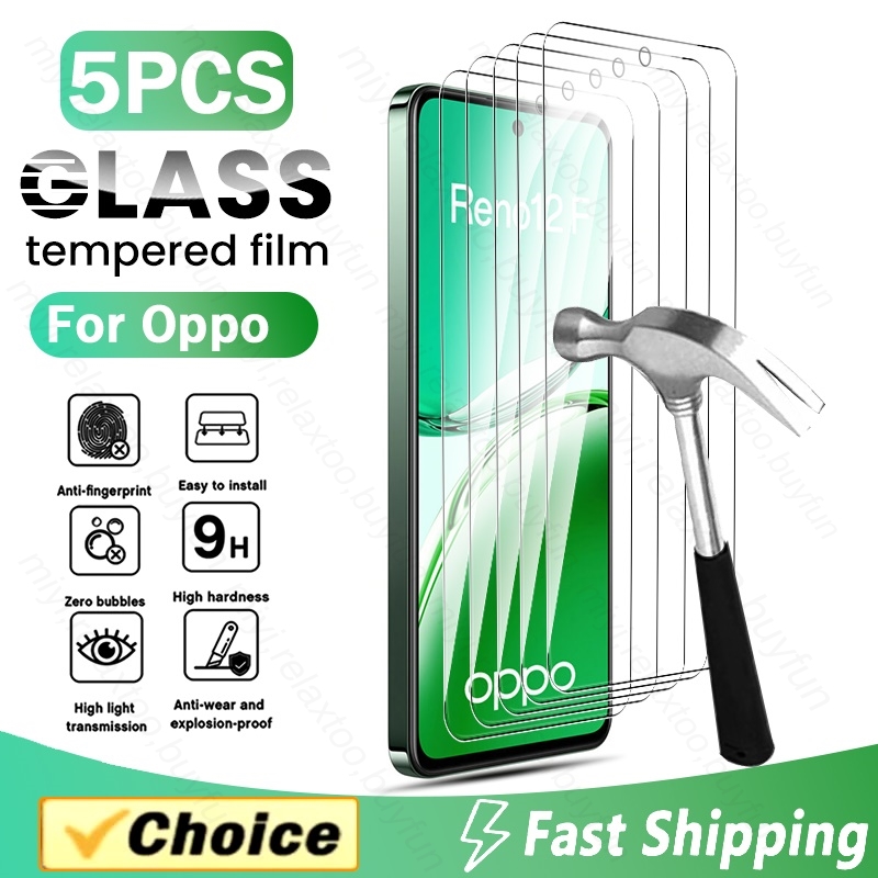 Pelindung layar kaca Tempered  - Oppo Reno 12 ulasan dan harga