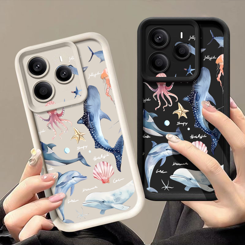 Casing Lembut Bermotif Lumba-l - Xiaomi Redmi Note 13 ulasan dan harga