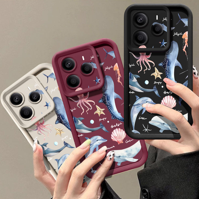 Casing Lembut Bermotif Lumba-l - Xiaomi Redmi Note 13 ulasan dan harga