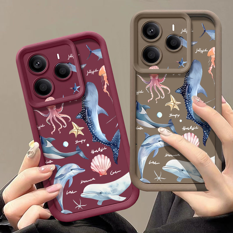 Casing Lembut Bermotif Lumba-l - Xiaomi Redmi Note 13 ulasan dan harga