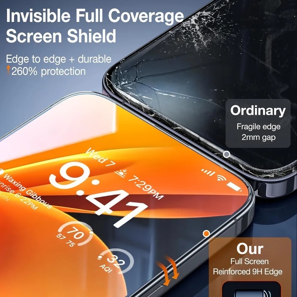 2PCS Kaca Tempered Untuk HUAWE - Huawei Nova 12 ulasan dan harga