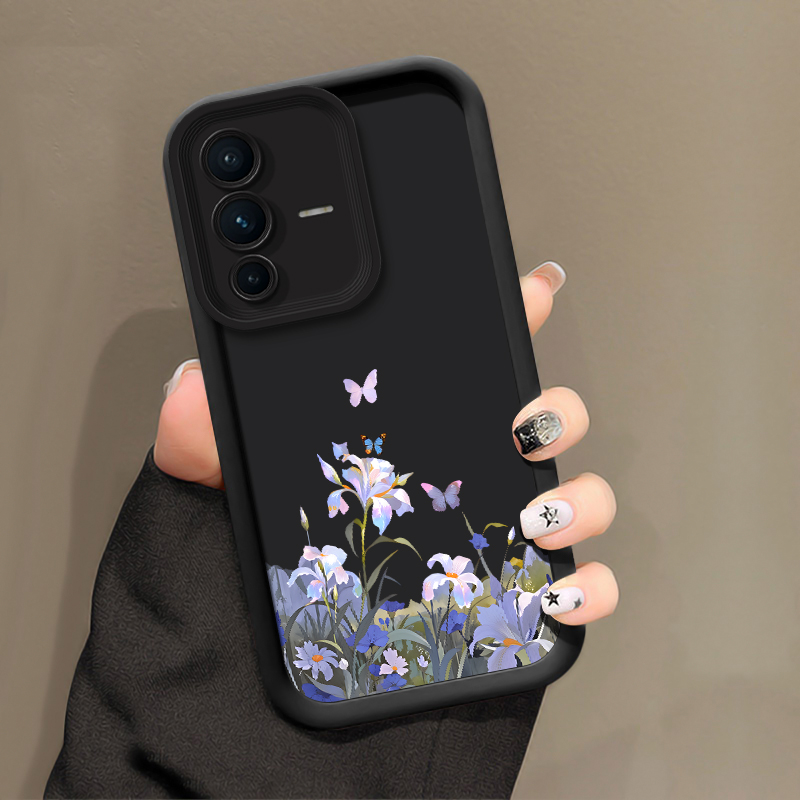 Casing Ponsel Motif Bunga Kupu - Vivo X200 ulasan dan harga