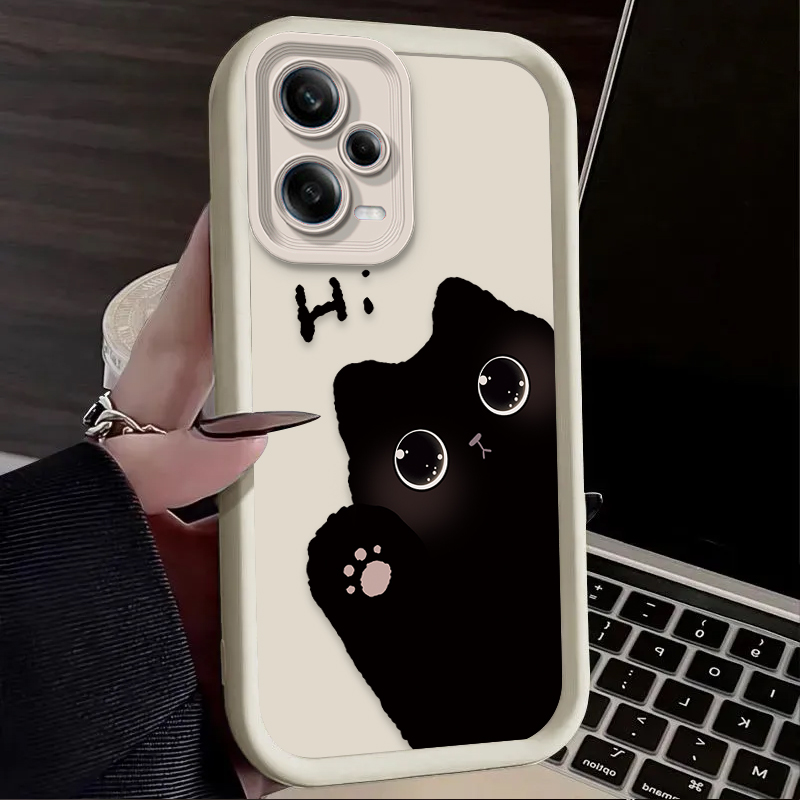 Casing Ponsel Kucing Bermata B - Xiaomi Redmi Note 13 ulasan dan harga