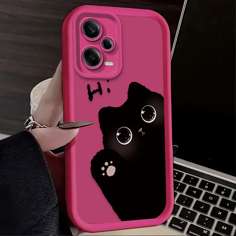 Casing Ponsel Kucing Bermata B - Xiaomi Redmi Note 13 ulasan dan harga