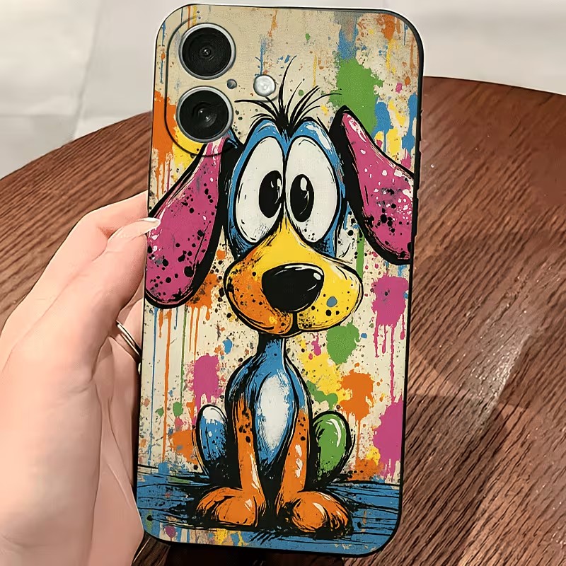 Casing HP TPU Motif Anjing War - Apple Iphone 15 ulasan dan harga