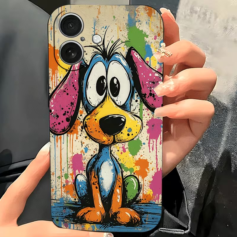 Casing HP TPU Motif Anjing War - Apple Iphone 15 ulasan dan harga