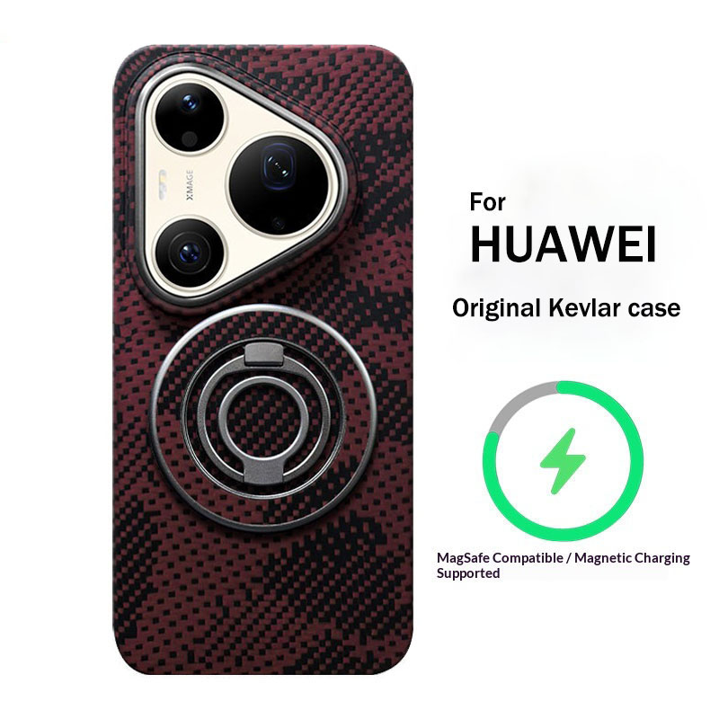 Casing Ponsel Serat Aramid Kev - Huawei Pura 70 ulasan dan harga