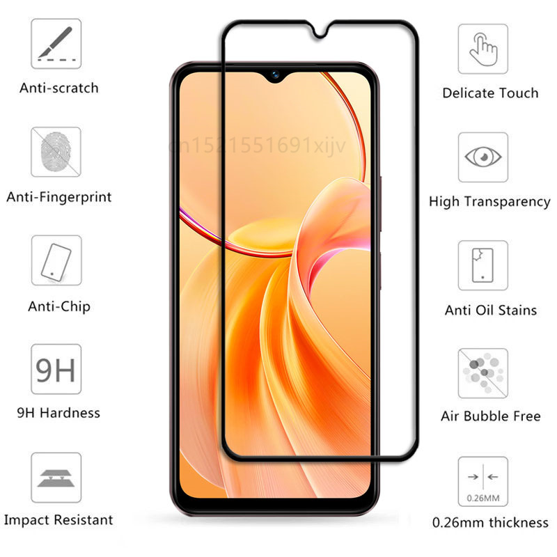 Kaca perlindungan penuh 6 dala - Vivo Y28 ulasan dan harga