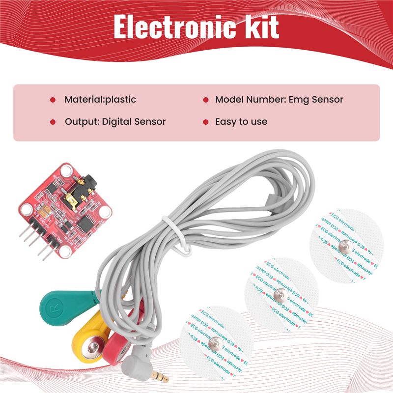 A21Q - Sensor Sinyal Otot Peng - Muscle Sensor Emg ulasan dan harga