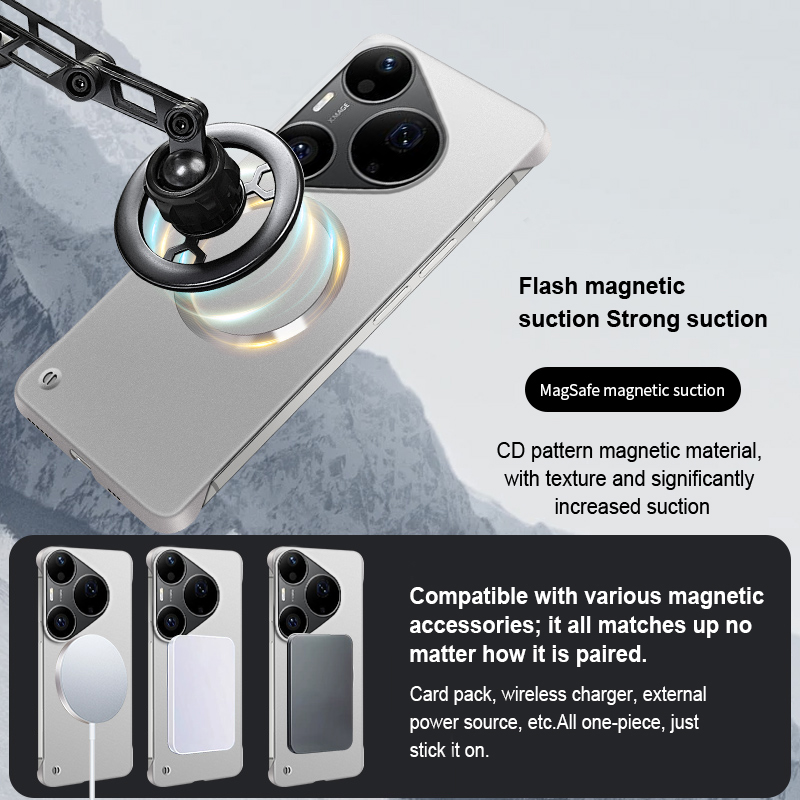 Casing Ponsel Tipis Magnetik M - Huawei Pura 70 ulasan dan harga