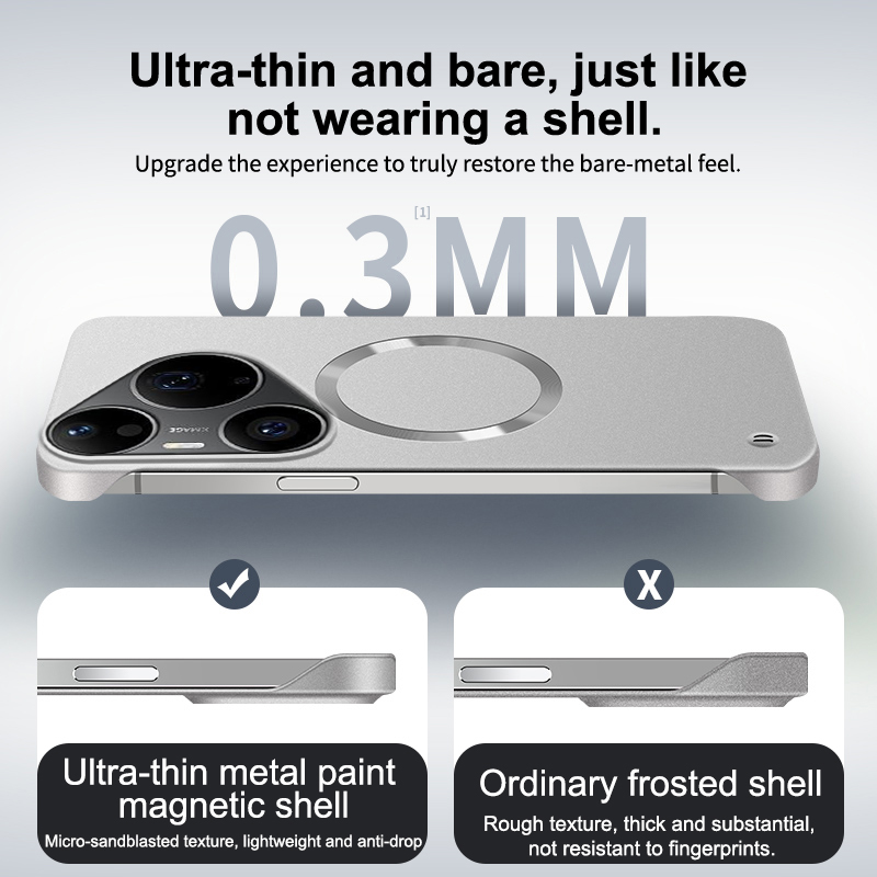Casing Ponsel Tipis Magnetik M - Huawei Pura 70 ulasan dan harga