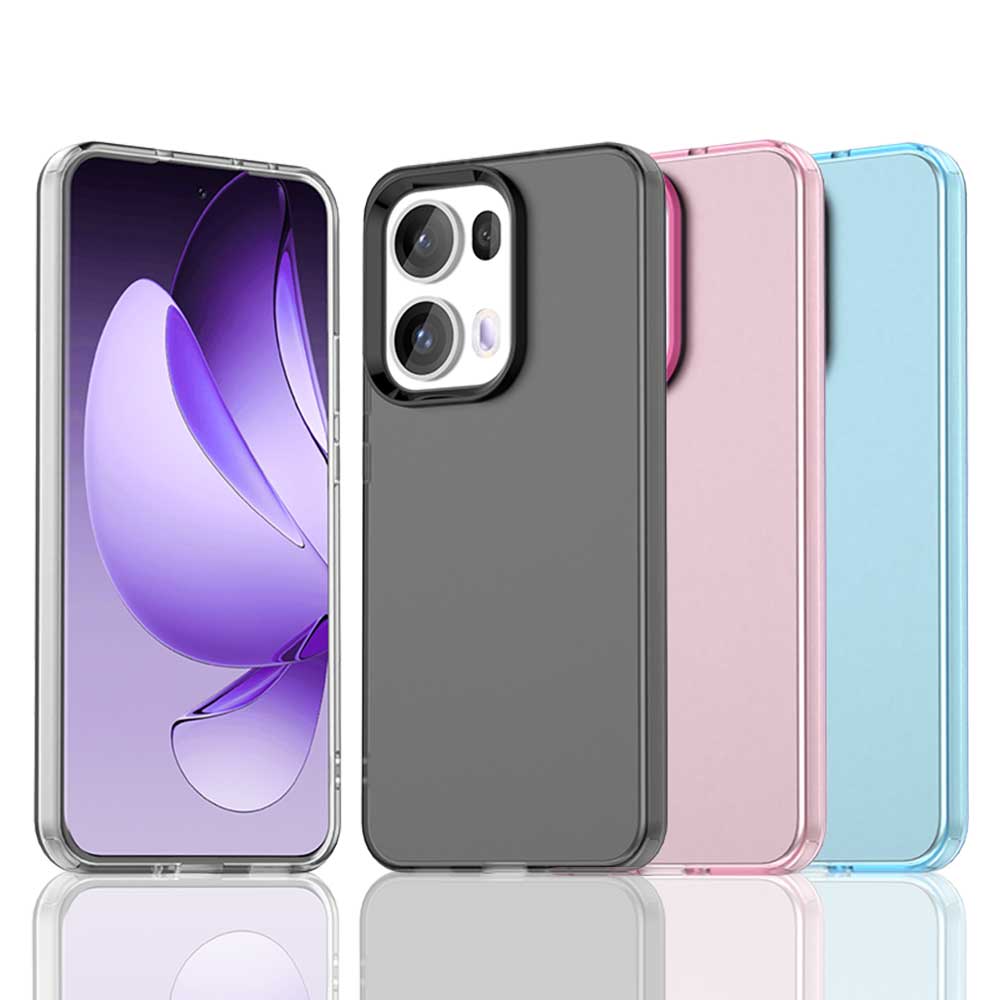 Casing Transparan Matte Warna  - Oppo Reno 12 ulasan dan harga