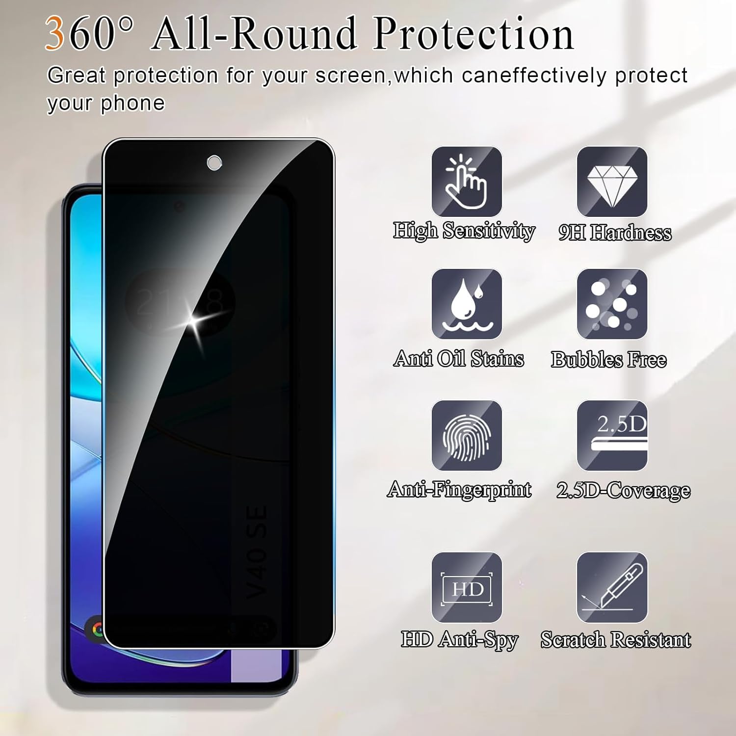 Film Layar Privasi Pelindung K - Vivo V40 ulasan dan harga