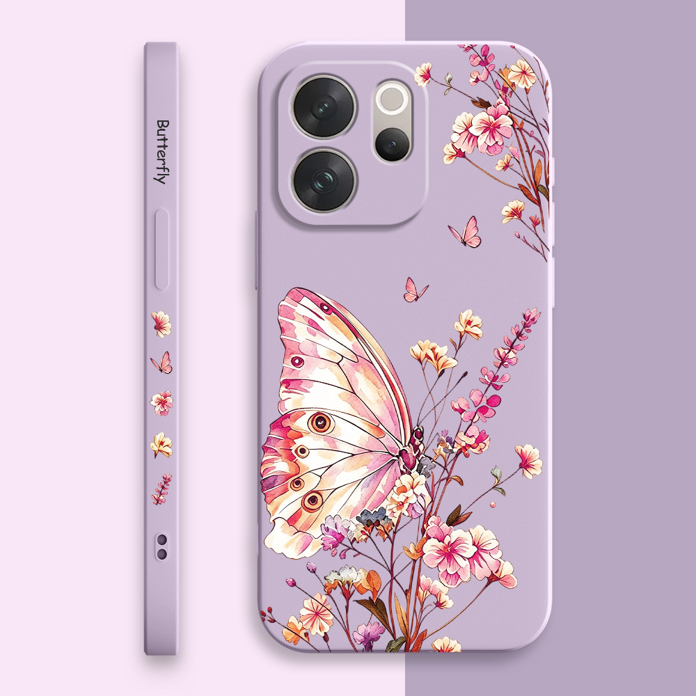 Casing Ponsel Butterfly Sprig  - Vivo V40 ulasan dan harga