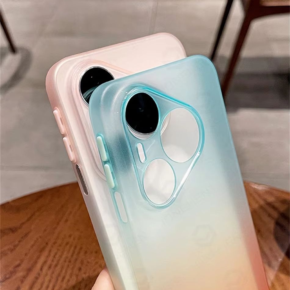 Casing HP Transparan Warna Gra - Huawei Pura 70 ulasan dan harga