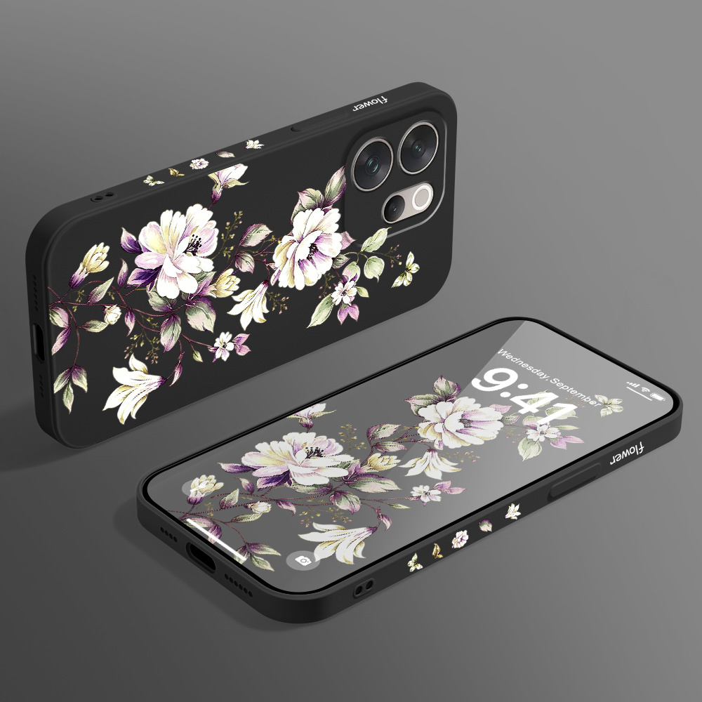 Casing Ponsel Motif Daun Ramba - Vivo V40 ulasan dan harga