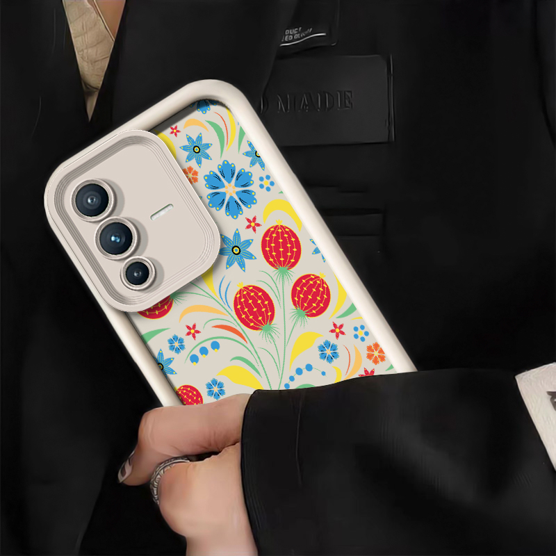 Casing Ponsel Bunga untuk Vivo - Vivo V40 ulasan dan harga